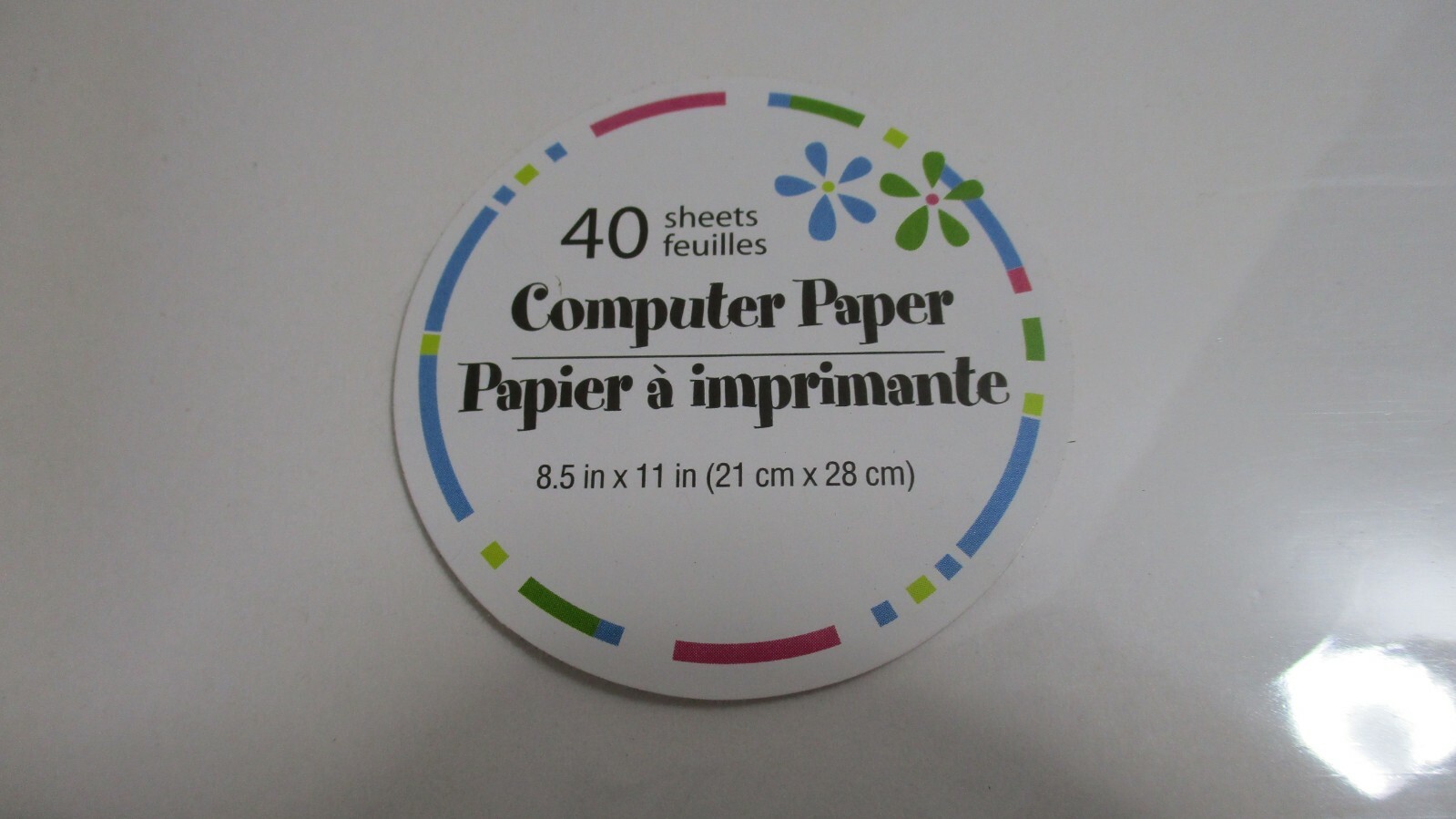 40 Sheets GREEN POLKA DOT COMPUTER SCRAPBOOKING PAPER~8.5″ x 11″~NIP