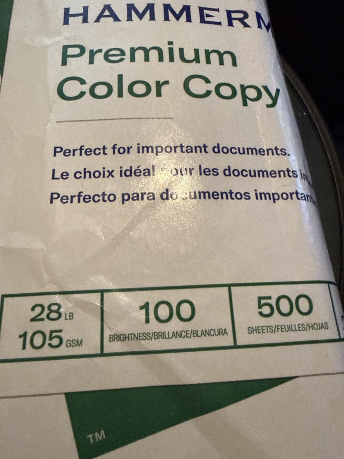 Hammermill Printer Paper, Premium Color 28 lb (102541R), 11 x 17 – 100 Bright