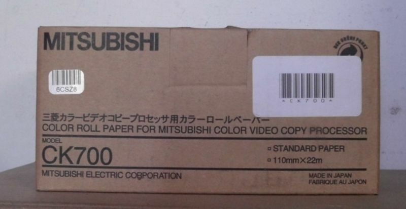 Mitsubishi CK700 Paper 405583 for Color Video Copy Processor CP-770DW Original Packaging