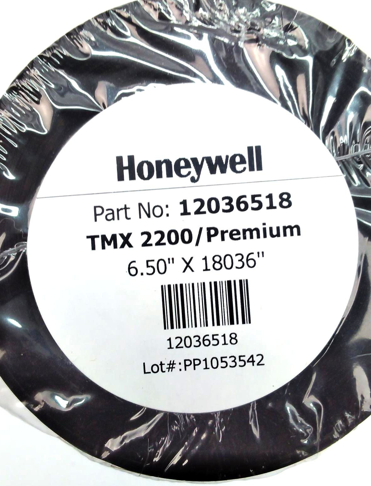 Honeywell Thermal Wax Ribbons 6.50″ x 18036″ TMX2200 12036518 Genuine – 2 Rolls