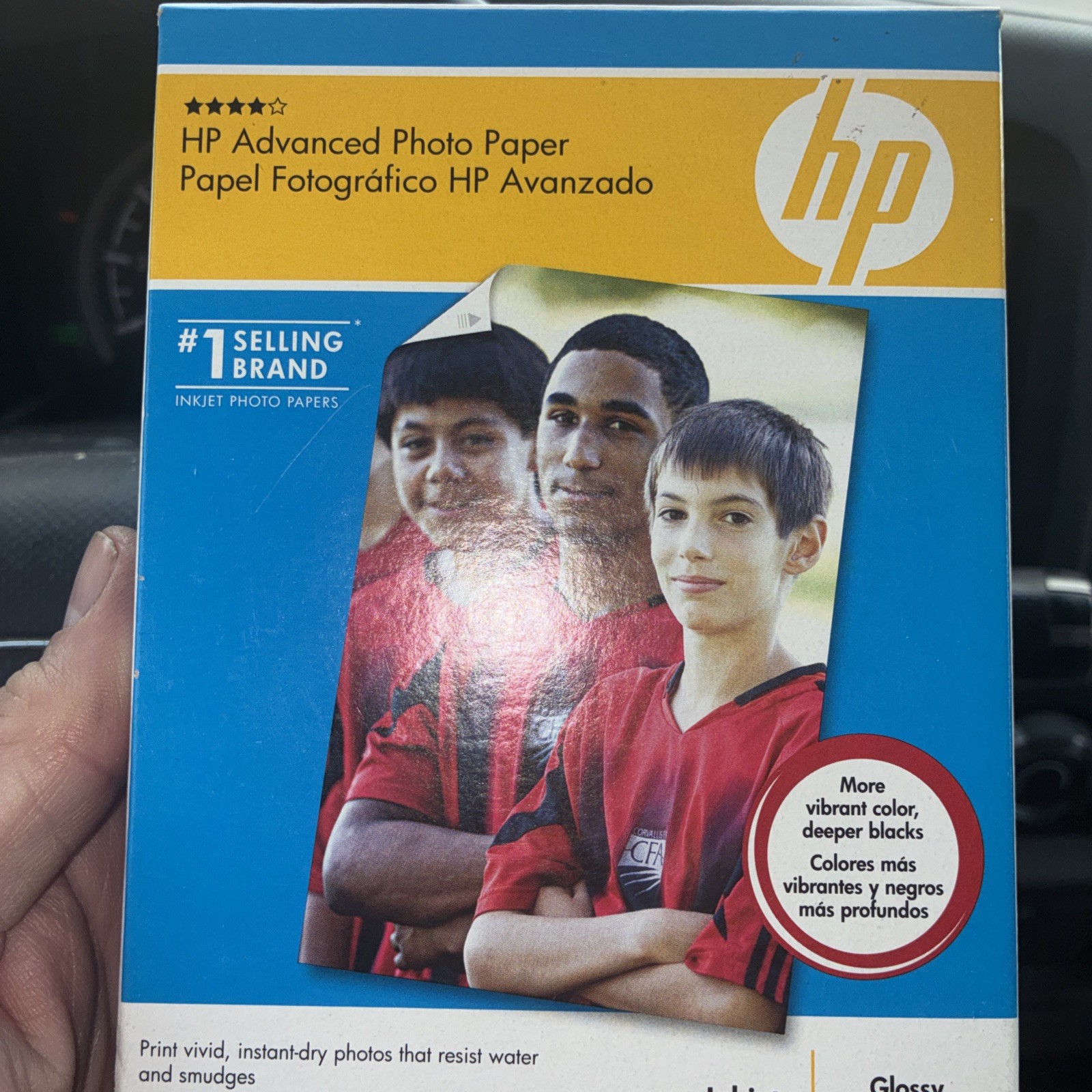 Hewlett Packard Q6638A 4 x 6 inch Glossy Printer Paper – 100 Sheets