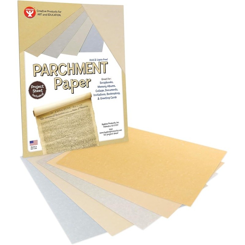 Craft Parchment Paper 8.5×11 Laser Inkjet Compatible Acid Free Durable 30 Sheets