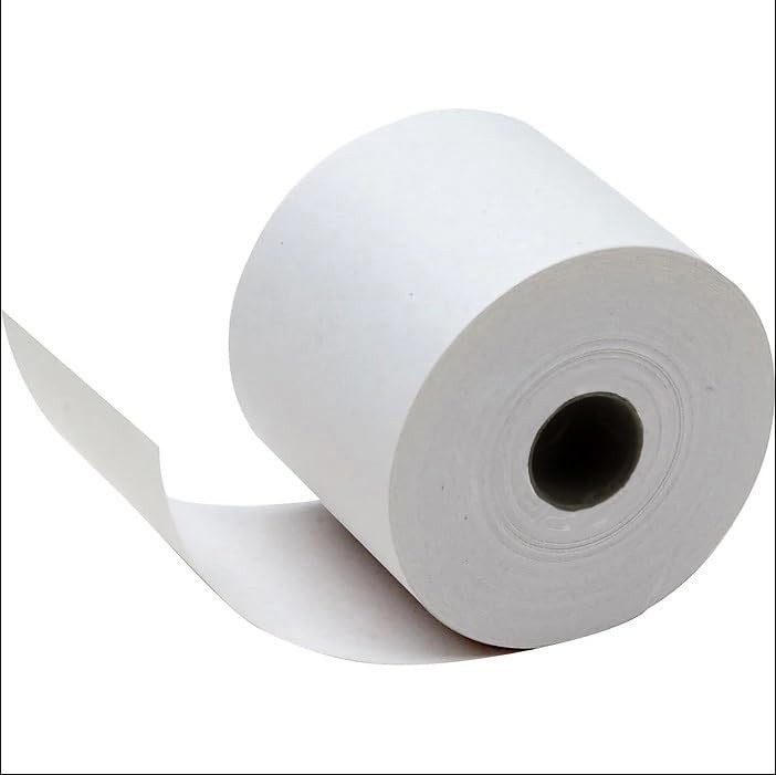 Victor Thermal Paper Roll For Printing Calculators & Cash Registers, 3 White