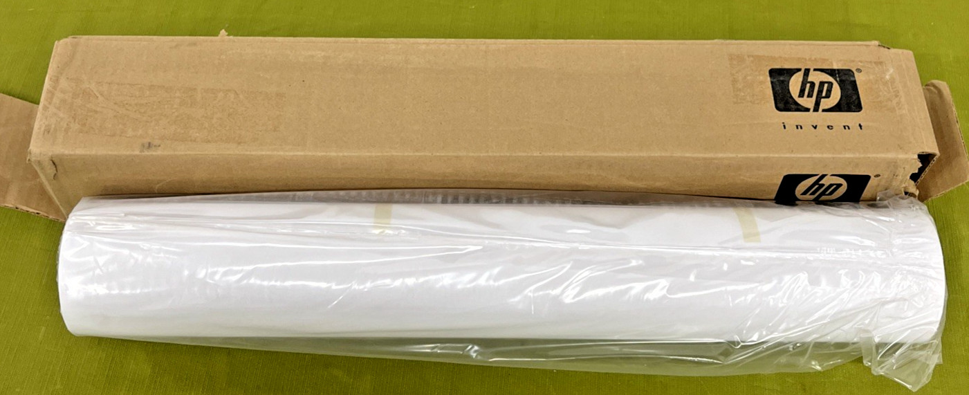 HP C6019B Coated Paper Roll – White – 24in x 150ft