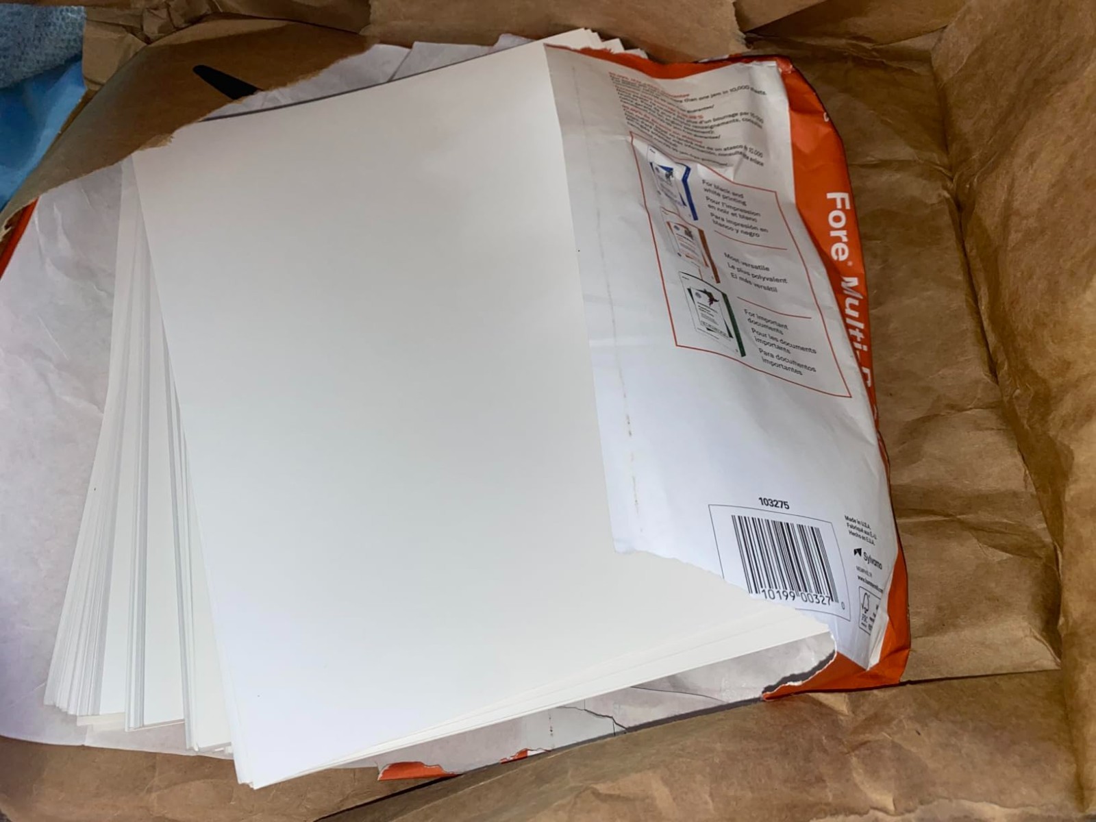 Smooth Finish 20 lb Fore Copy Paper – 500 Sheets, ColorLok Technology, 96 Bright