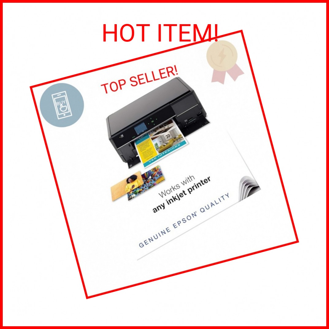 Epson Premium Presentation Paper MATTE (8.5×11 Inches, Double-sided, 50 Sheets)