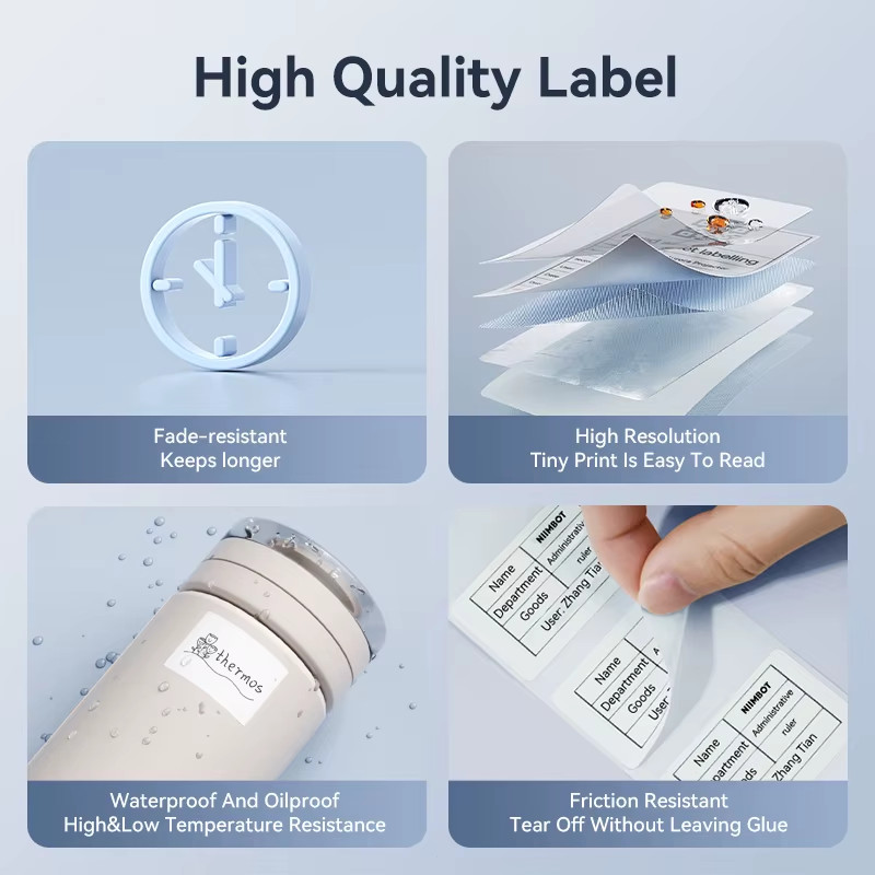 M2 Label Paper Waterproof Scratch-resistant Adhesive Label Sticker Tag For M2 Po