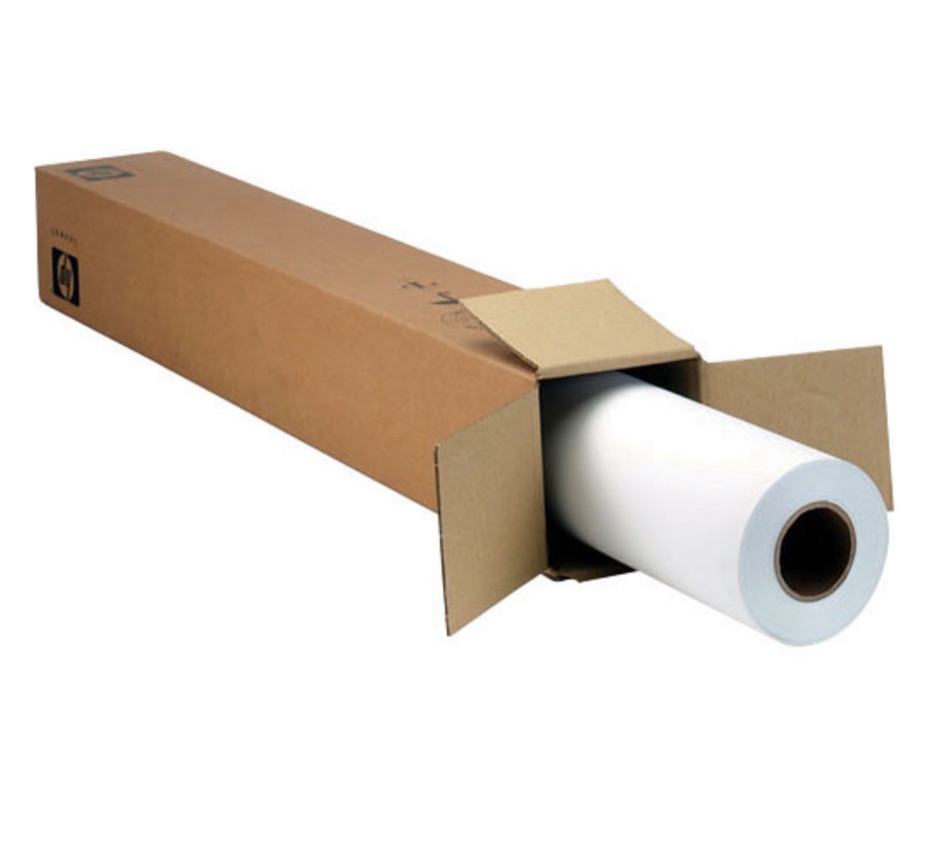 HP CH025A Everyday 42″ x 100′ Matte Polypropylene Roll Film – White (2/CT) New