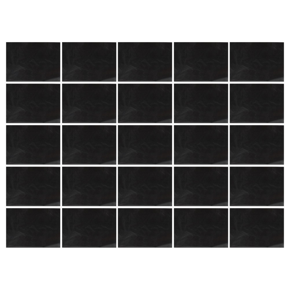 Black Carbon Paper 25Sheets Tracing Paper for Home Art and Craft Use