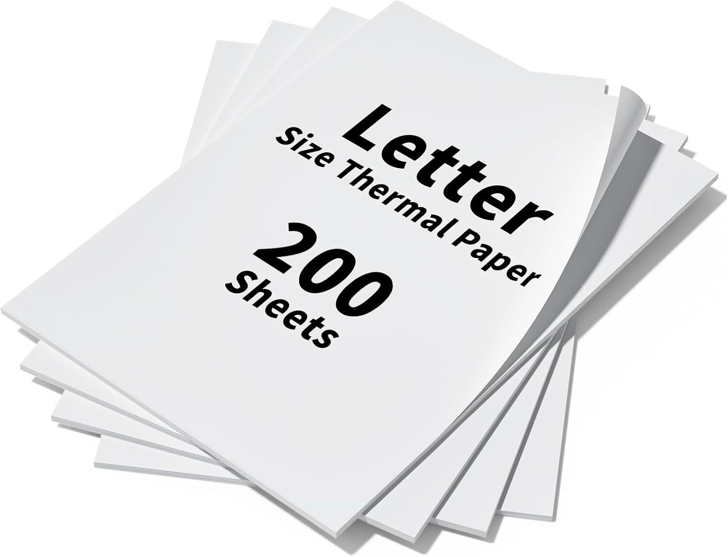 200 Sheets 8.5″x11″A4 Thermal Paper US Letter Size for M08F MT800 PJ762 PJ763MFi