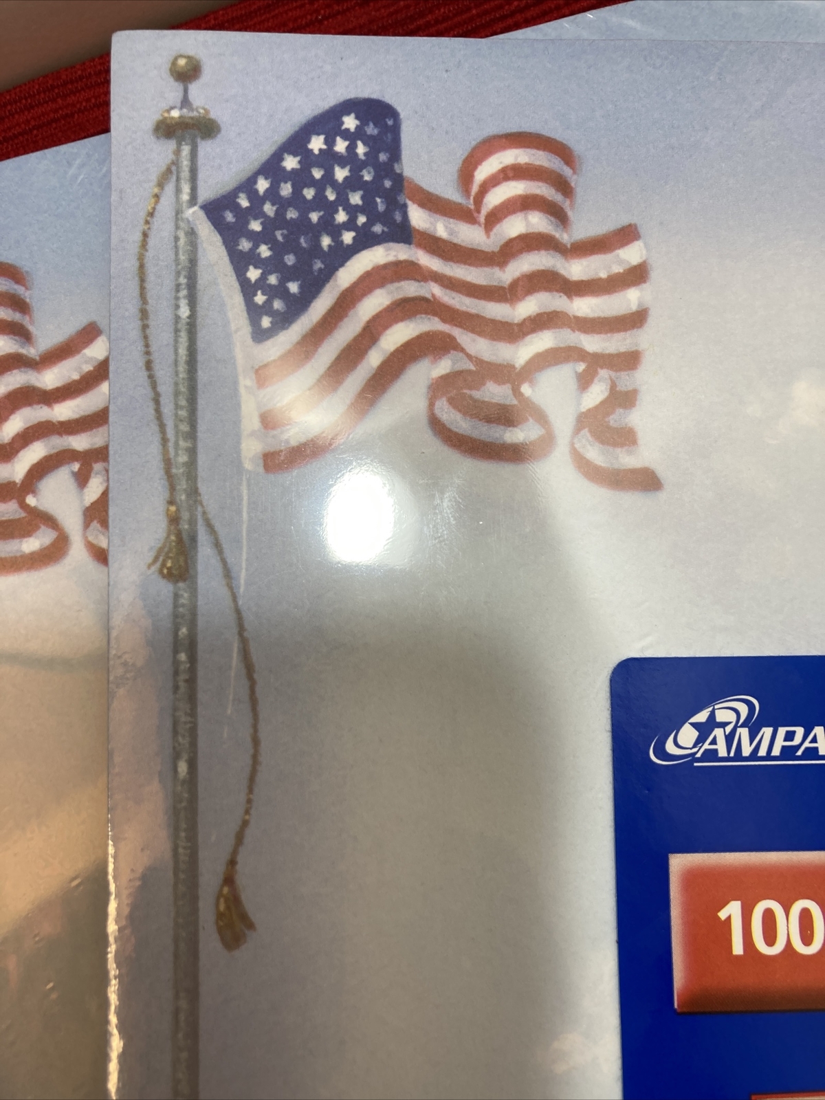 Printer Paper Flag W COCHRAN lot of 2 Paper 100 sheets ea Made in USA