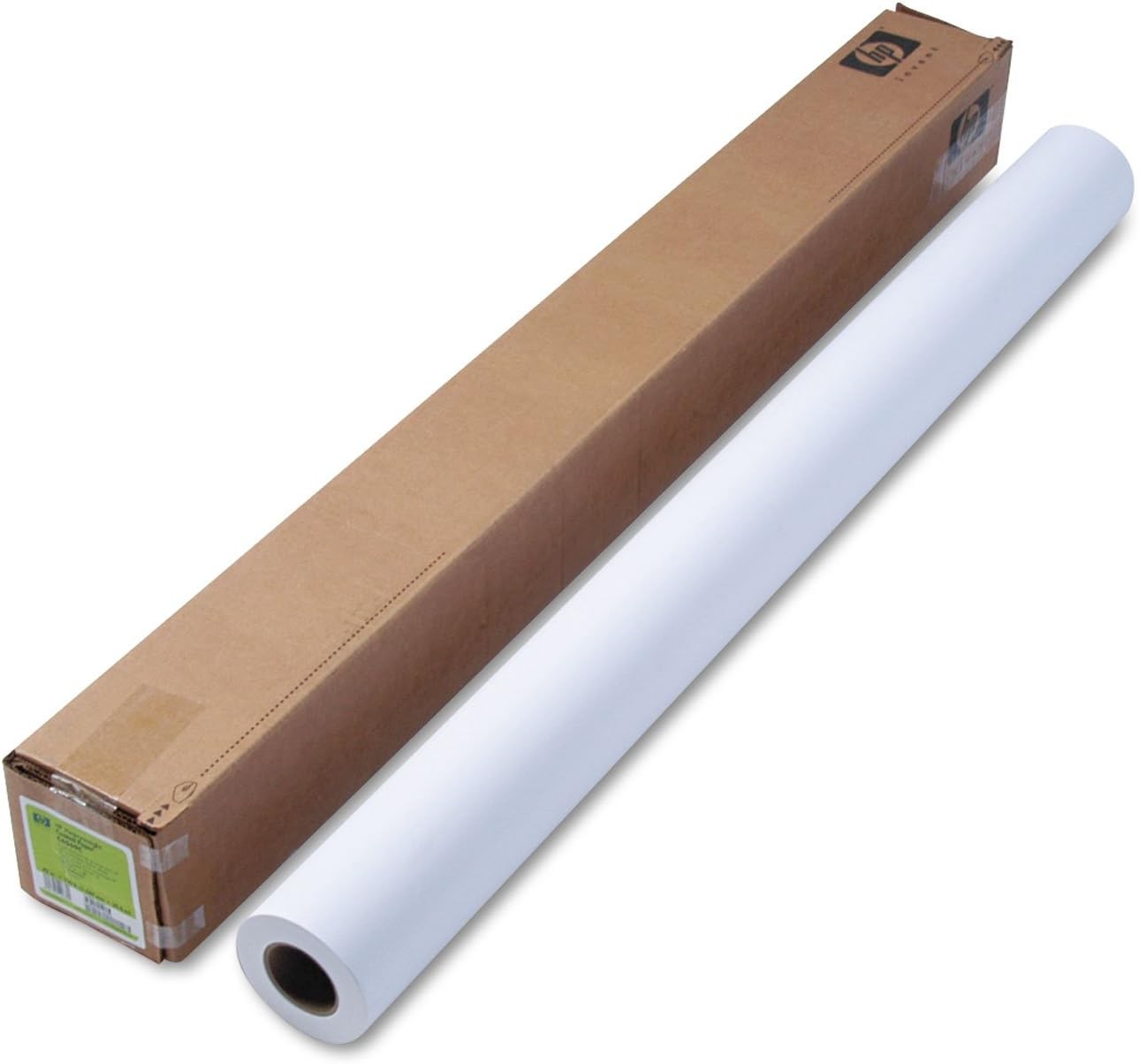 C6569C Coated Paper,Heavyweight,35 lb,42″ x100′,90 GE/101 ISO,White