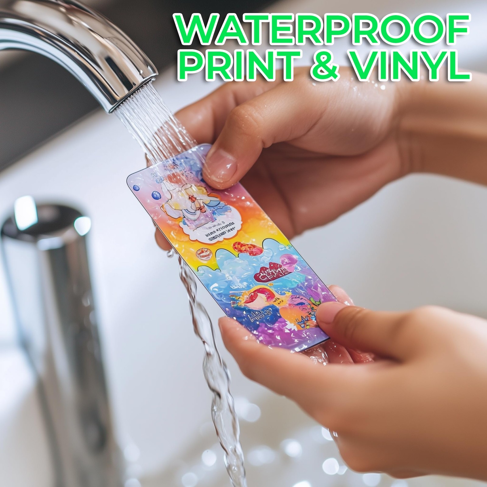 Evergreen Goods 100 Sheets A4 Matte White Waterproof Self Adhesive Vinyl A…