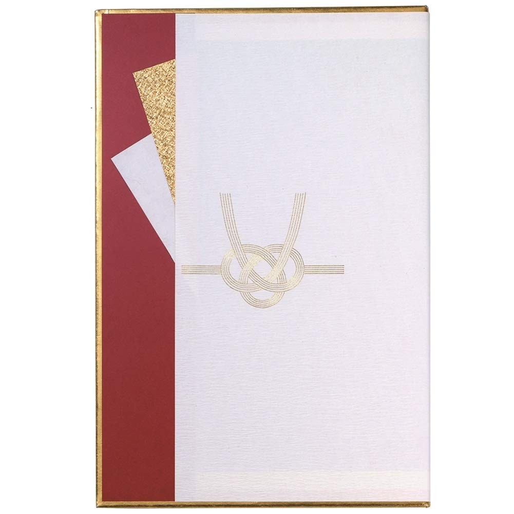 Gakken Sta:Ful color paper, Japanese style color paper for adults, white red D16