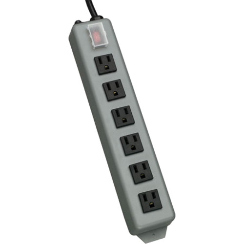 Eaton Tripp Lite Series Industrial Power Strip, 6-Outlet, 15 ft. (4.6 m) Cord, L