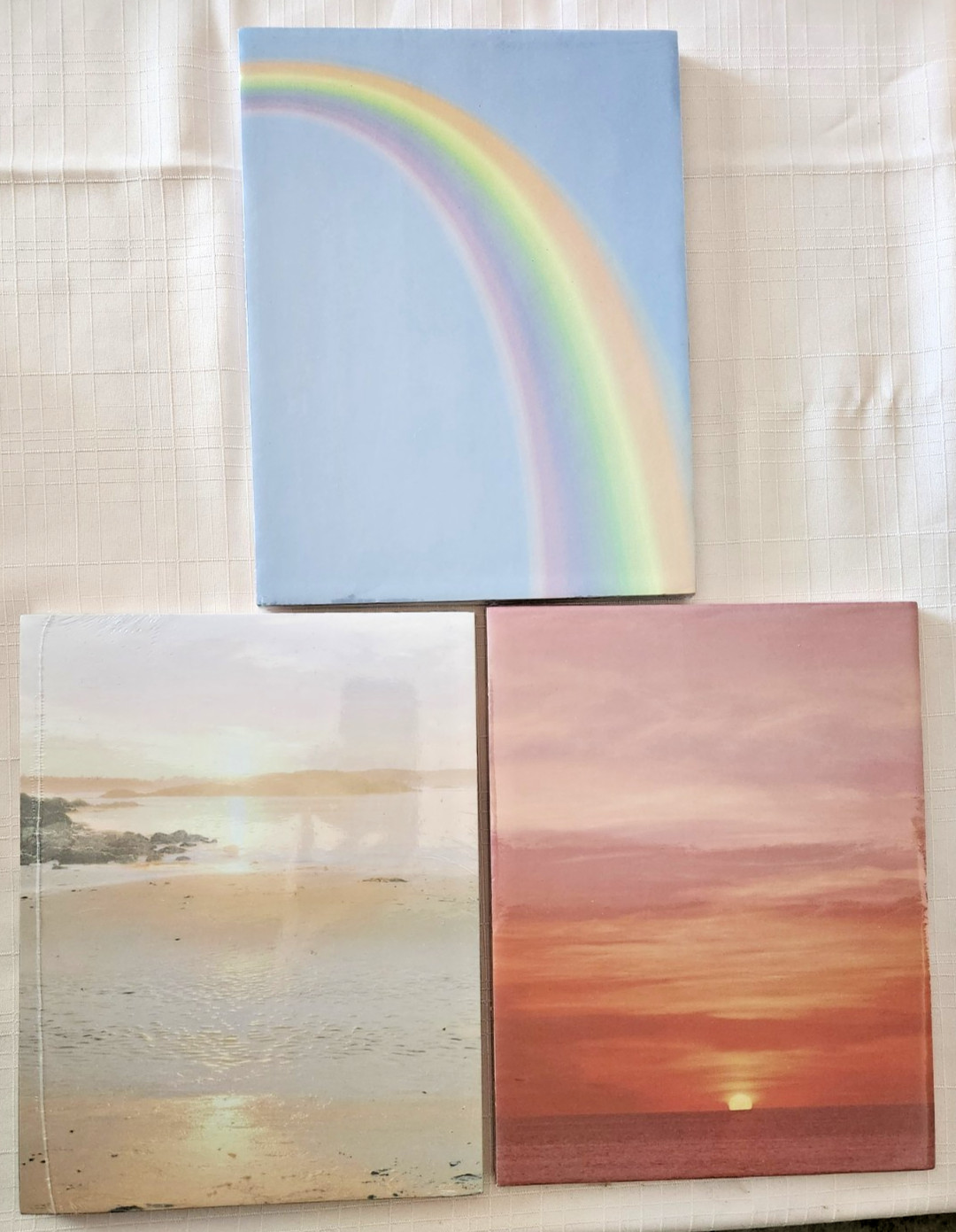 Geographics Design Paper: 3 Pkg Rainbow, Shoreline, Sunset 100 Sheets Each