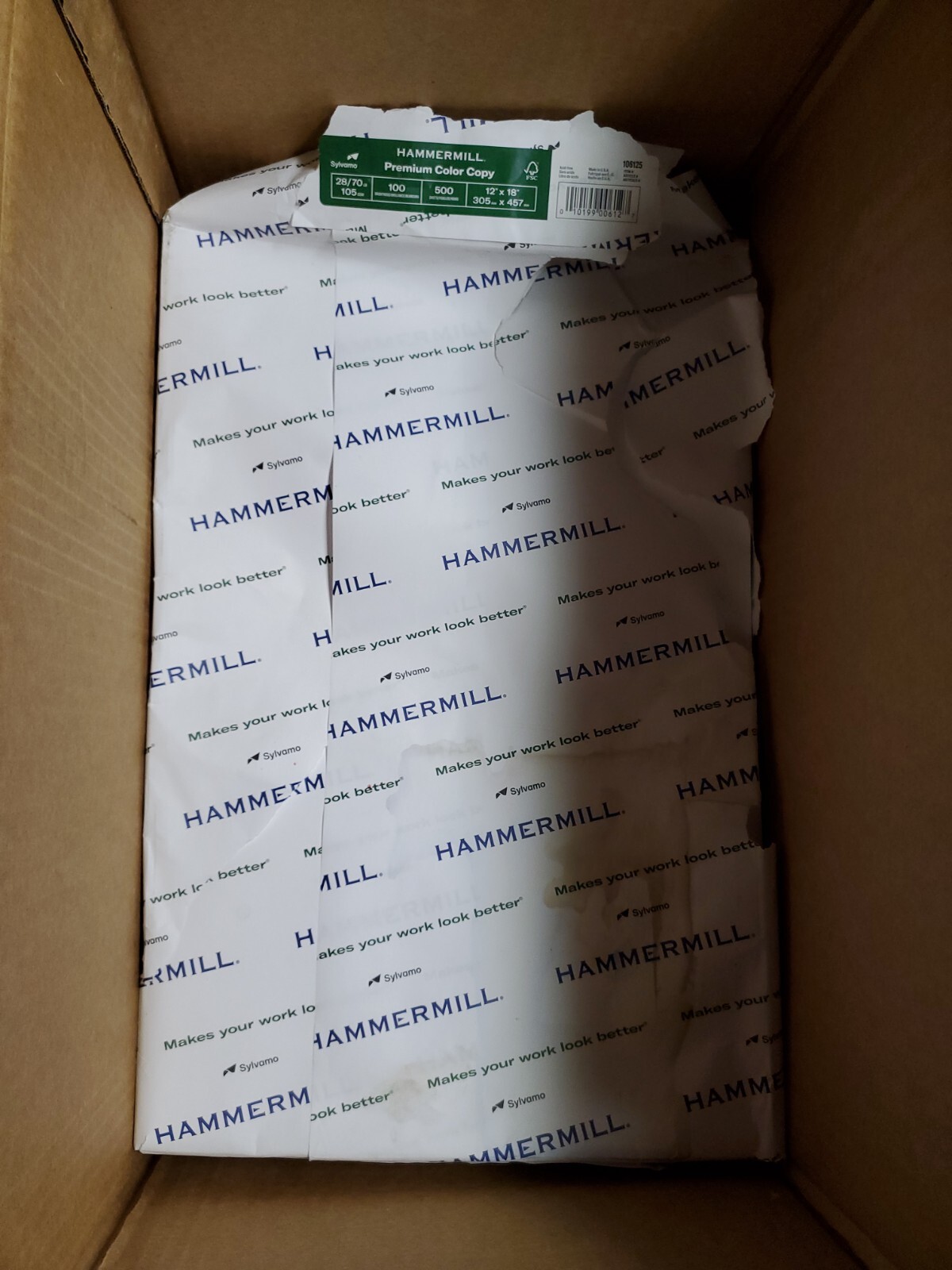 Hammermill HAM106125 Premium Color Copy Paper 12 X 18
