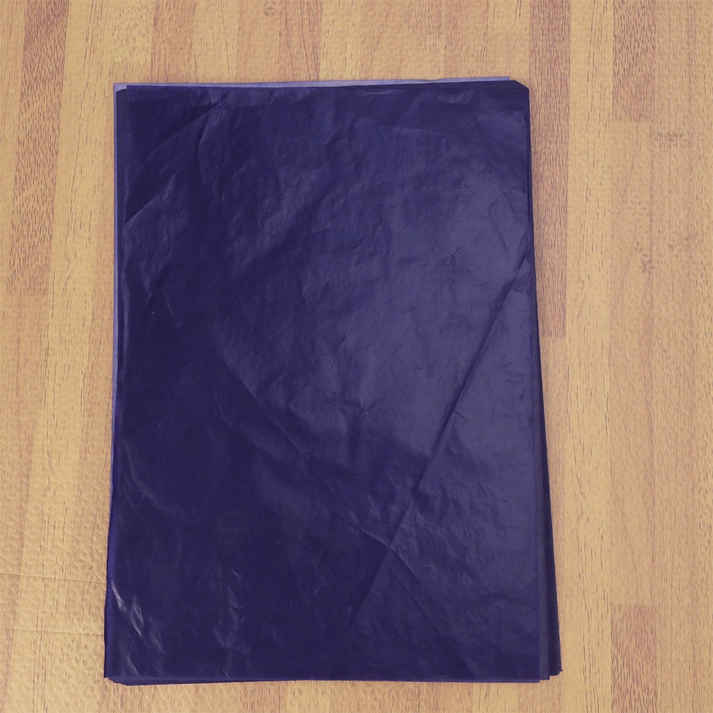 200pcs Graphite Carbon Paper Carbon Transfer Tracing Paper (Blue)