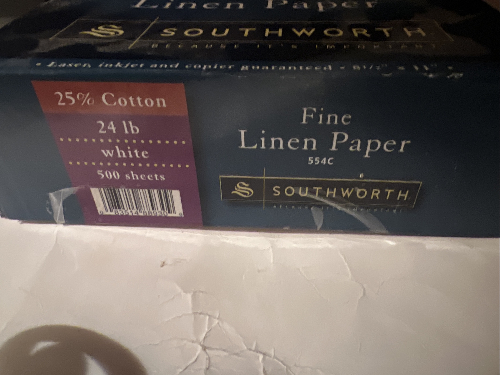Southworth Company 554C Linen Paper