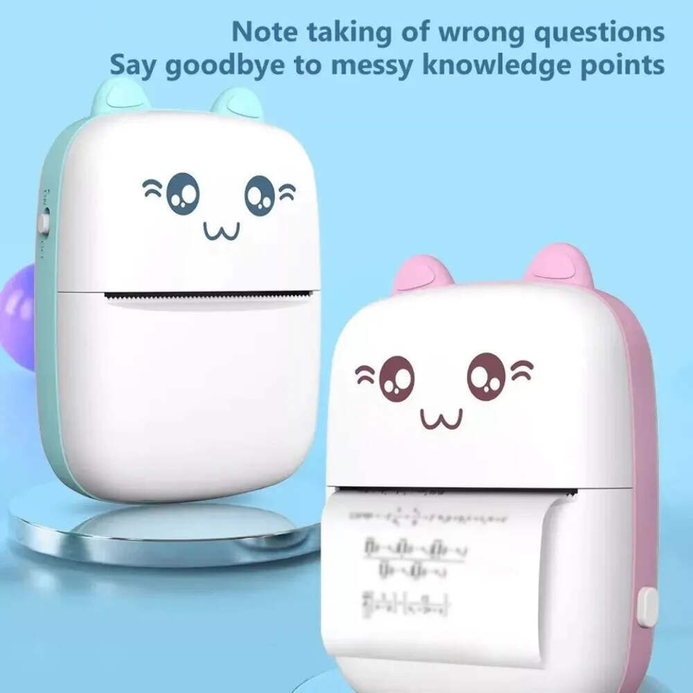Printing Paper Handy For Pocket Printer Students Wrong Questions Thermal BT Mobi