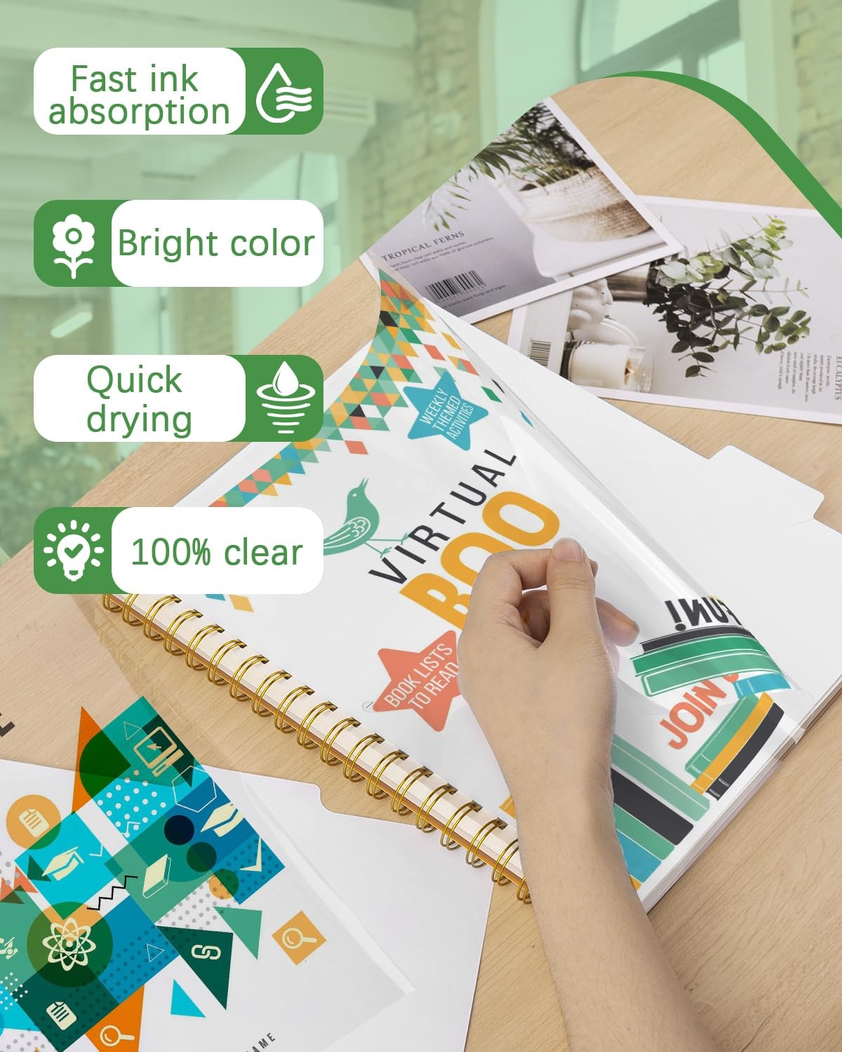 Transparency Sheets for Inkjet Printers, Clear Acetate Sheets