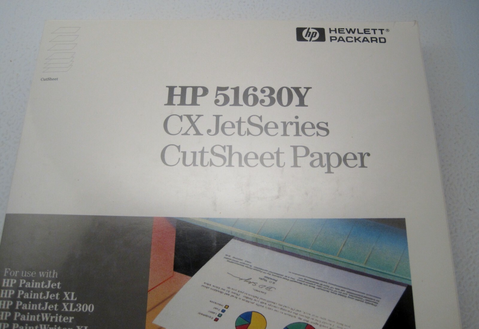 Lot of 2 New Sealed HP 51630Y CX JetSeries CutSheet Paper 8.5″x11″ 200 Sheets