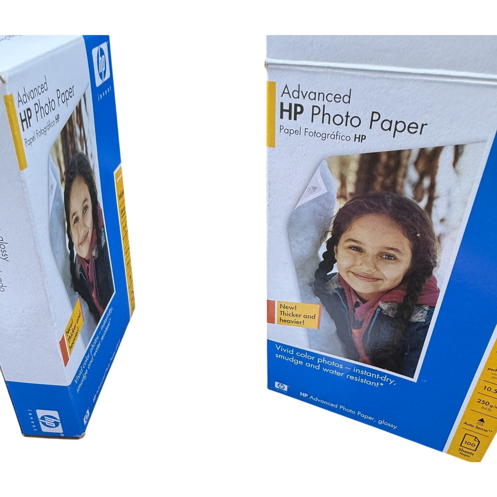 📸 HP 4×6 Advanced Photo Paper Glossy 100 Sheets 2 Pack Bundle Inkjet New Lot