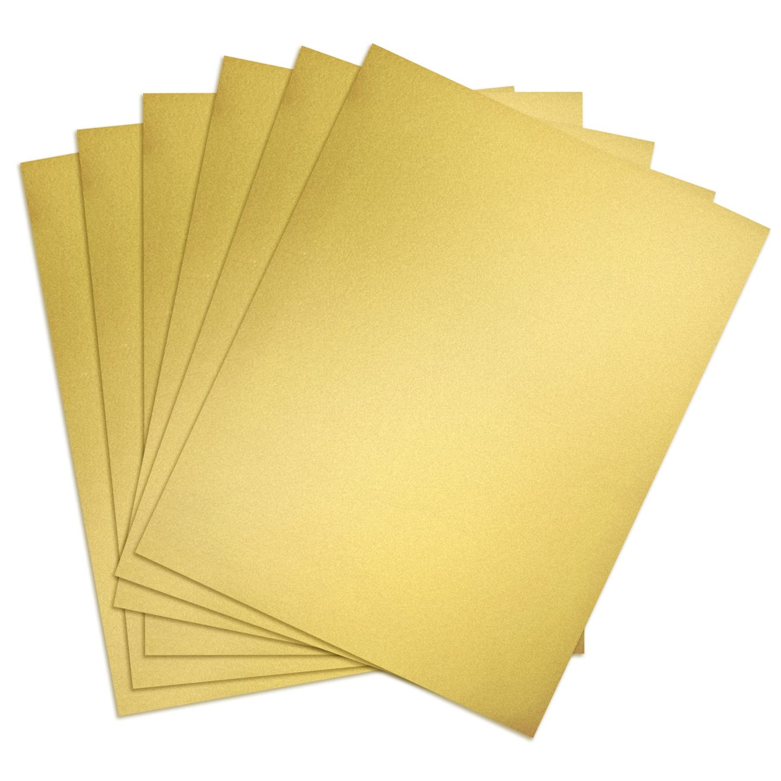 Koala Metallic Gold Sticker Paper for Inkjet and Laser Printer, 20 Sheets 8.5…