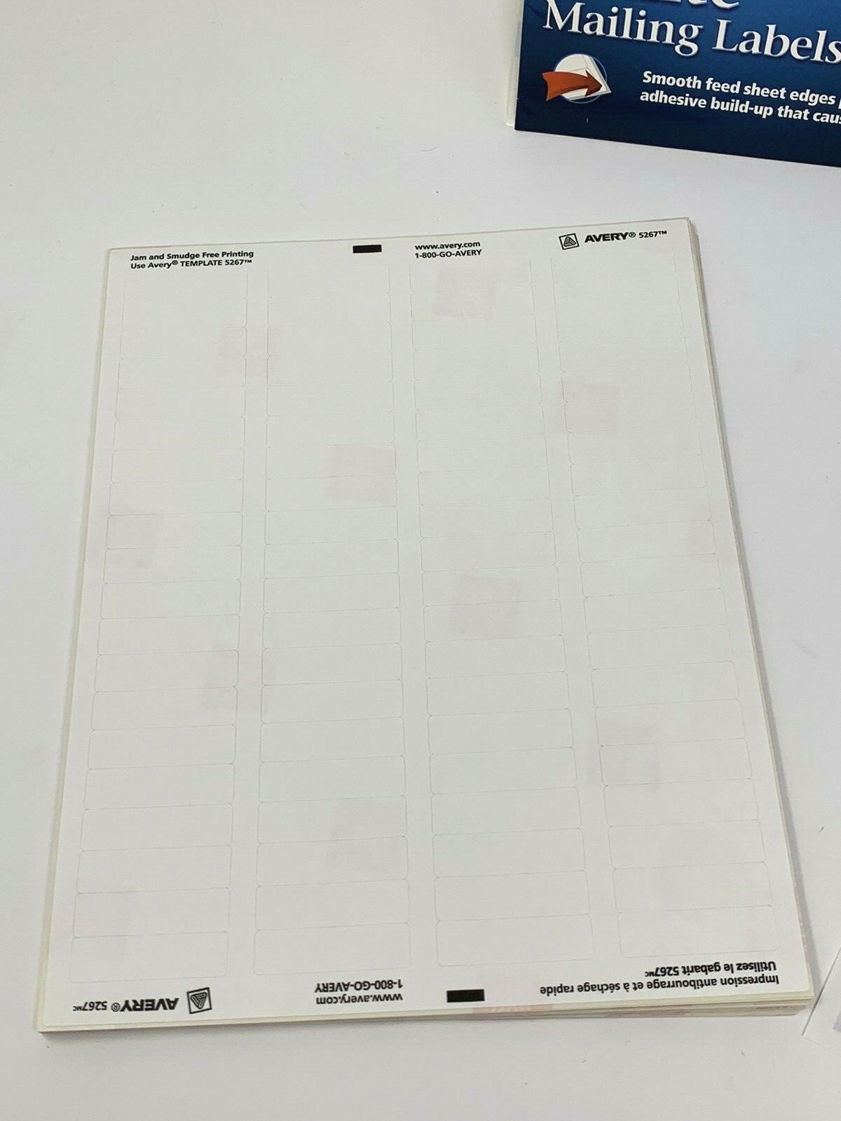 Hewlett Packard C7020A Brochure 8-1/2 x 11 Glossy Paper + Avery Mailing Labels