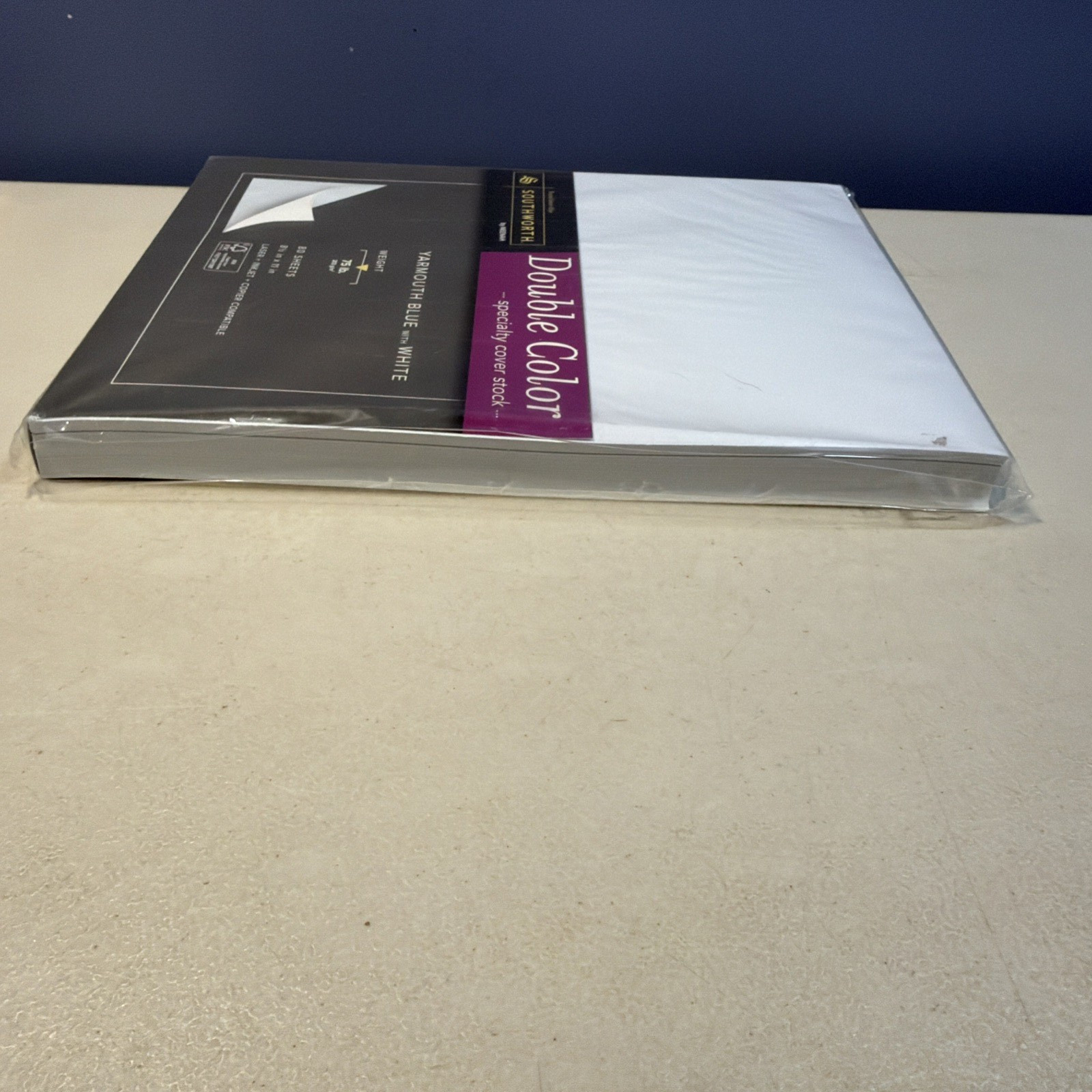 Specialty Printer Paper Lot: Staples Photo Supreme Matte & Southworth CoverStock