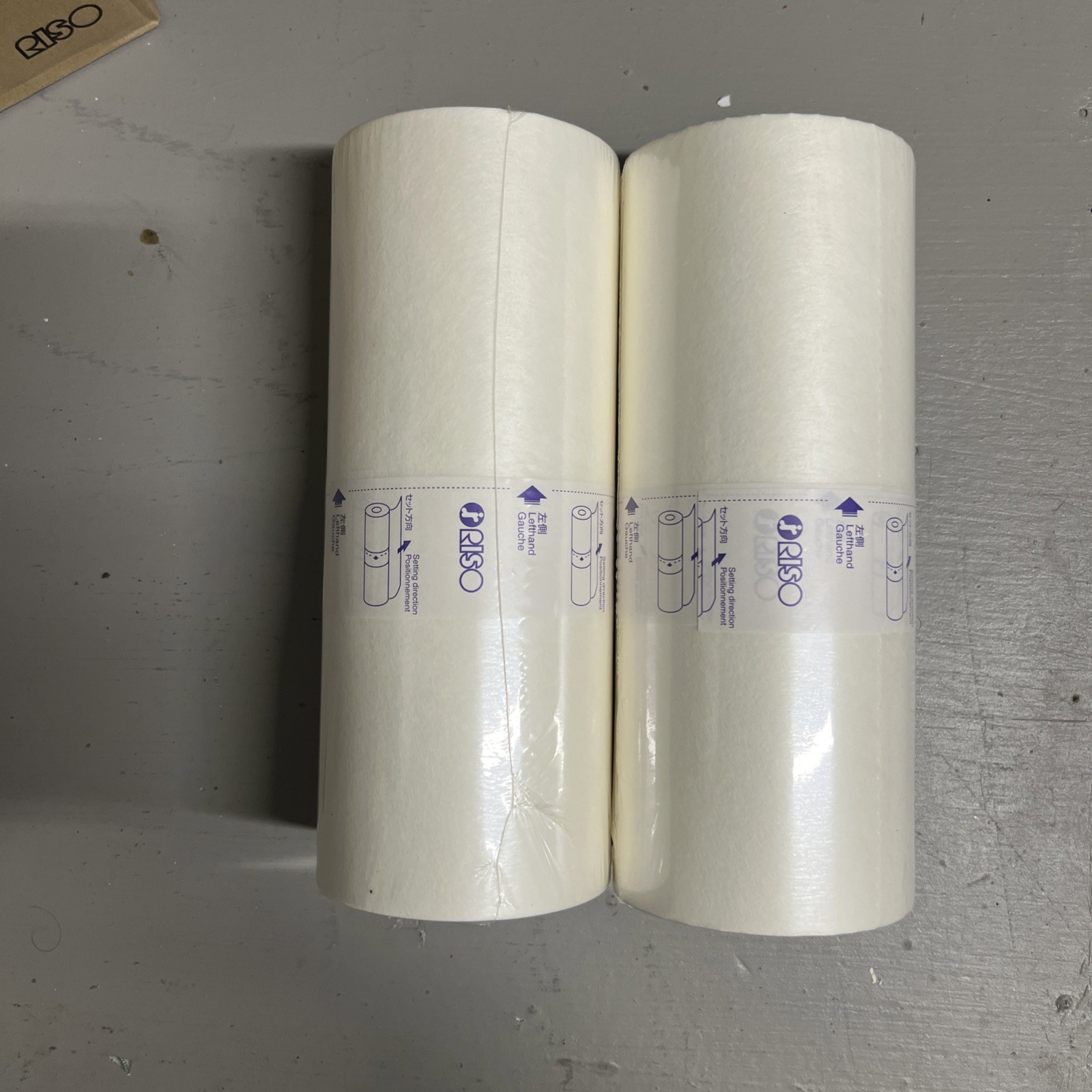 RISO Master S-4250 Ztype30 Paper 1 Box 2 Rolls Z30 S-8188UA For EZ220, EZ221U
