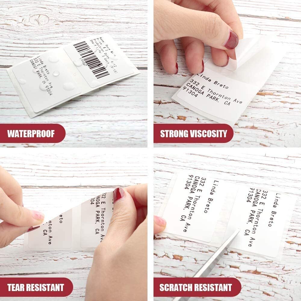 Round/Square Sticker Paper Self-Adhesive Label for Phomemo M110 M200 M220 M221