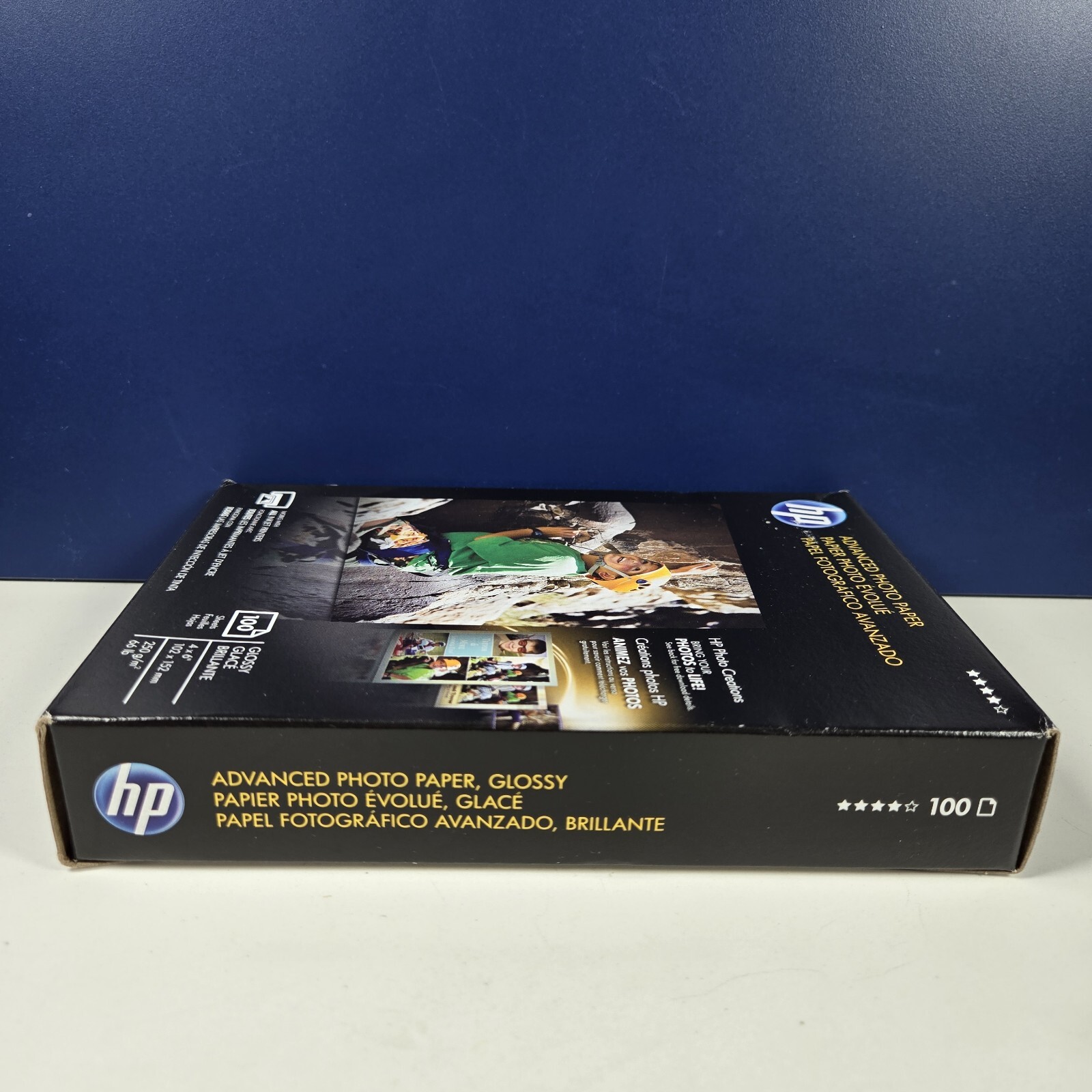 HP Advanced 100 Sheets 4”x6” Glossy Photo Paper Q6638A For All Inkjet Sealed NIB