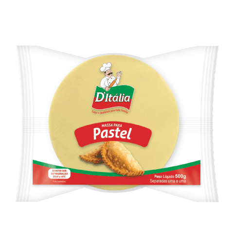 Massa para Pastel DL500 500g