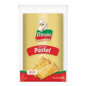 Massa em Rolo para Pastel 2kg