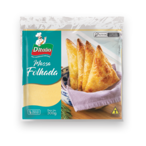 Massa Folhada Quadrada 300g