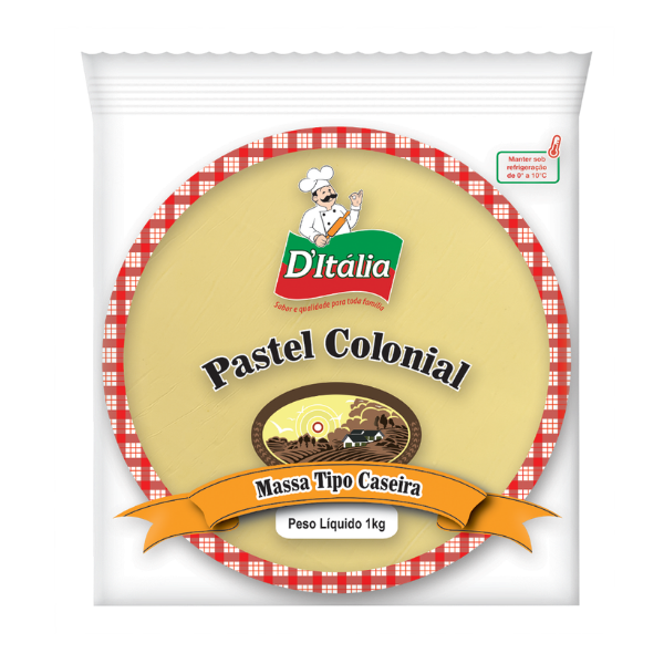 Massa para Pastel Colonial MPC1 1kg