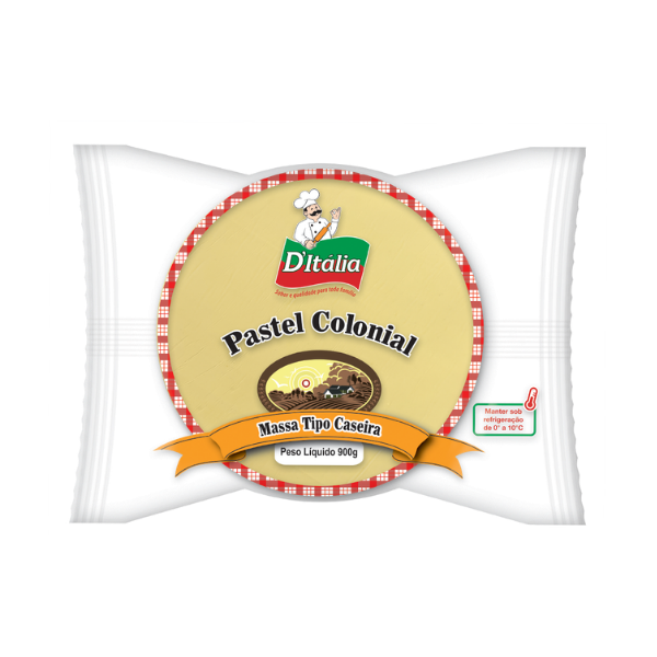 Massa para Pastel Colonial DGSG900 900g