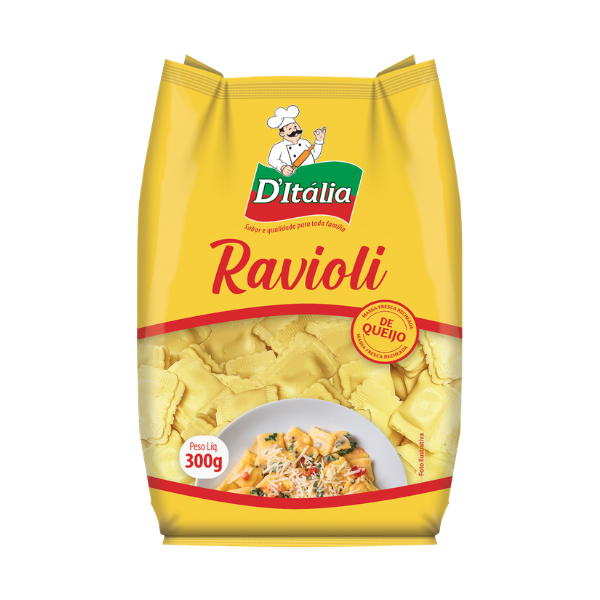 Ravioli de Queijo RVQJ 300g