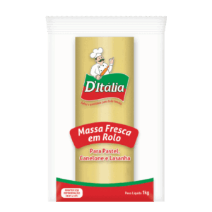 Massa Fresca em Rolo 1kg