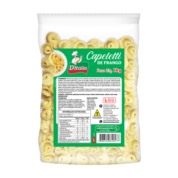Capeletti de Frango CPFR1 1kg
