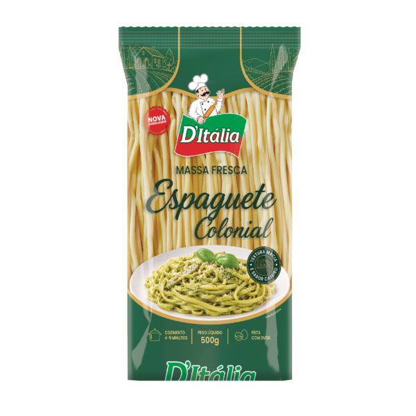 Massa Fresca Espaguete ME500 500g