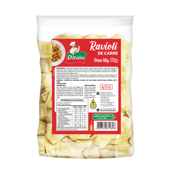 Ravioli de Carne RVCR1 1kg