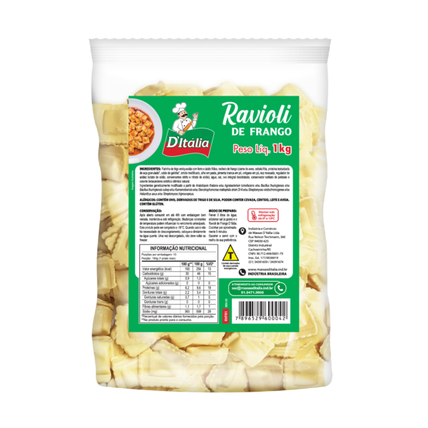 Ravioli de Frango RVFR1 1kg