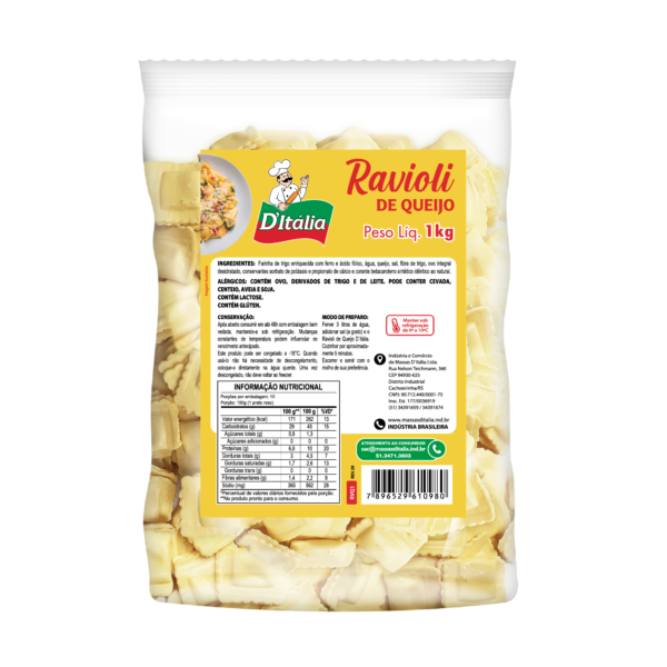 Ravioli de Queijo RVQ1 1kg